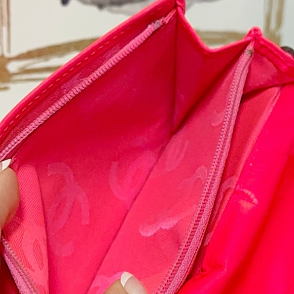 Chanel Long Wallet  Black Leather- authentic - Picture 10 of 14